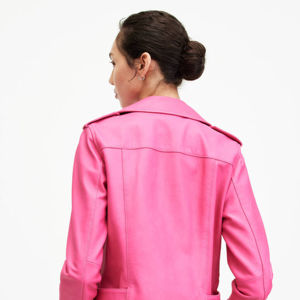 Chaqueta de Motocicleta de Cuero para Hombre, Transpirable, Resistente al Viento, de Alta Calidad, Colores y Tallas Personalizadas, Servicio OEM al por Mayor - Product Image 4