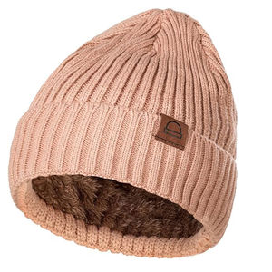 Bonnets jacquard personnalisés tendance avec revers, design tricoté élégant, parfaits pour le streetwear et la mode, bonnets en laine classiques personnalisés - Product Image 6