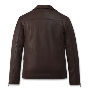 แจ็กเก็ตหนังแท้ผู้ชายสำหรับฤดูหนาว - Product Image 6