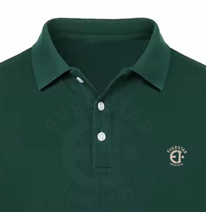 100% Premium hommes manches longues polo t-shirt prix de gros avec personnalisation - Product Image 3