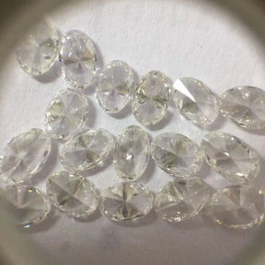 Forma ovalada de 0,05-0,30 quilates VS1 2 EX Blanco F Color Natural y cultivado en laboratorio Diamante de corte elegante Certificado IGI - Product Image 1
