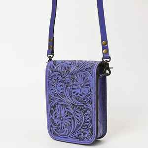 กระเป๋าสะพายข้างแบบตะวันตกแบบยาวกระเป๋าใส่โทรศัพท์กระเป๋าเงินผู้หญิงสีดำกระเป๋าใส่โทรศัพท์มือถือหนังขนาดเล็กติดหน้าจอสัมผัสโลโก้ตามต้องการ - Product Image 1