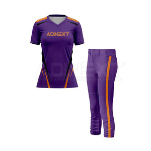 Uniforme de softball personnalisé à faible MOQ, uniforme de softball écologique, uniforme de softball en gros - Product Image 2