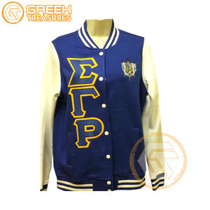 Sigma Gamma Rho personnalisé, veste universitaire brodée en molleton de coton, vêtements grecs respirants de haute qualité, vestes pour femmes - Product Image 6