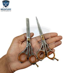 Ensemble de ciseaux de barbier, ciseaux professionnels pour couper les cheveux, acier inoxydable durable, outils de beauté pour coiffeur - Product Image 5