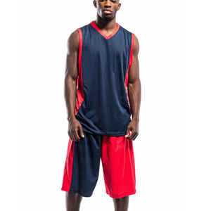 Maillot de basket-ball sans manches, uniforme d'entraînement de football, uniforme de basket-ball, col en V, maillot de football sans manches, hauts pour hommes - Product Image 6