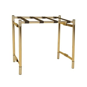 Proveedor al por mayor Portaequipajes de metal Diseño maravilloso Portaequipajes de forma personalizada para accesorios de hotel - Product Image 4