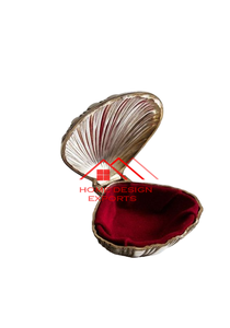 Boîte à bijoux en métal d'aluminium pur pour le stockage Boîte à bijoux finie en argent de conception de coffre à main - Product Image 6