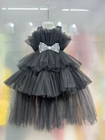Nouveau Design à la mode Net Tissu enfants Frock pour fête d'anniversaire disponible au prix de gros de l'Inde