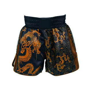 Pantalones Cortos de Muay Thai de Secado Rápido Personalizables VIGA SPORTS, Ropa de Artes Marciales de Poliéster Suave con Colores y Logotipos Personalizados - Product Image 2