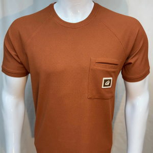 GZ Greg เสื้อยืดผ้าฝ้ายผู้ชาย, เสื้อยืดผ้าคอตตอนไซส์ใหญ่สบายนุ่มสบายเหมาะสำหรับใช้ในชีวิตประจำวันน้ำหนัก260กรัมอินเดีย - Product Image 1