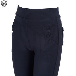 Vêtements de sport de qualité supérieure, matière premium, MOQ faible, prix bas, tissu personnalisé, pantalon évasé grande taille pour femmes. - Product Image 5