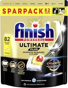 Tablettes lave-vaisselle Finish Ultimate Plus tout-en-un aux agrumes, pack XXL de 410 tablettes, tablettes lave-vaisselle pour un nettoyage intensif - Product Image 6