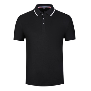 Camiseta Polo con Cuello Solapa y Logotipo Negro, Camiseta Polo de Golf, Camiseta Polo Popular, Precio Competitivo, Personalizada, Informal para Hombre - Product Image 1
