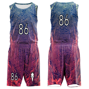 100% sublimación personalizada transpirable europeo Reversible baloncesto Jersey corto 160gsm sublimación bordado conjuntos de talla grande - Product Image 6