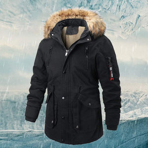 Chaqueta impermeable con cremallera para hombre de alta calidad con logotipo personalizado chaqueta cortavientos para hombre de talla grande - Product Image 4