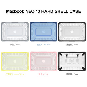 Private Label 5 Color PC <b>Hard</b> <b>Shell</b> Laptop Cover Foldable Metal Stand for MacBook NEO - Product Image 6