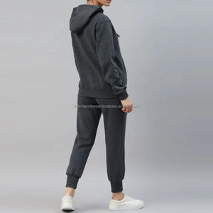 Ensemble de survêtement 100% coton |   Tissu doux naturel |   Vêtements de sport pour femmes, jogging, course à pied, salle de sport - Product Image 2