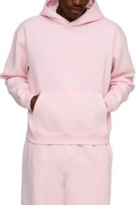 Venta al por mayor Fabricación de chándal de gran tamaño para los hombres 100% Material de algodón ligero pulóver chándal personalizado - Product Image 2