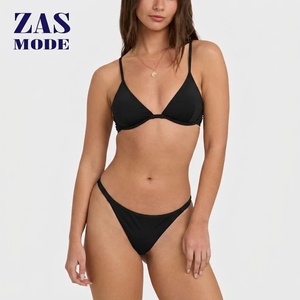New arrival 2026 Bikini Manufacturer Swimwear Female Adjustable Bathing Suit <b>String</b> Extreme Triangle Leopard <b>Top</b> Bikini - Product Image 1