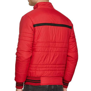 Vente en gros 100% Veste bouffante coupe-vent décontractée de haute qualité pour hommes, tissu en toile, fermeture à glissière, veste bouffante pour hommes - Product Image 2