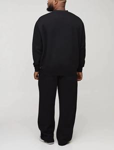 Chándal holgado acampanado de algodón liso de peso pesado personalizado OEM para hombre, conjunto de pantalones de chándal y Sudadera con capucha, chándal de secado rápido - Product Image 3