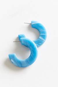 Boucles d'oreilles en résine de luxe pour femmes, bijoux à la mode, boucles d'oreilles en résine de couleur rouge pour femmes, meilleure qualité à prix avantageux, artisanat en résine - Product Image 4