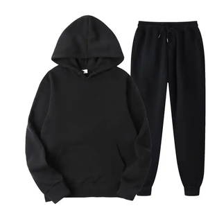 Jersey con capucha para hombre, chándal con logotipo personalizado, chándal de alta calidad para hombre, conjunto de Jogger con logotipo personalizado, chándal Premium - Product Image 5