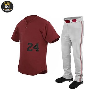 Top Quality <b>Custom</b> Made Wholesale Price Baseball & <b>Softball</b> Wear 100% Polyester Baseball <b>Uniform</b> for Teams in wholesale price - Product Image 1