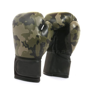 Gants de boxe professionnels en cuir PU DWELT GEARS pour adultes 8oz/12oz/14oz/16oz Motif imprimé Couleur personnalisée Logo OEM - Product Image 2