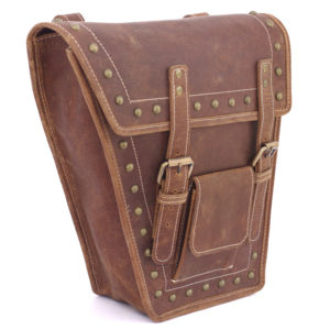 Rabada กระเป๋าข้างหนังกันน้ำสำหรับใช้ปั่นจักรยานและมอเตอร์ไซค์ - Product Image 1