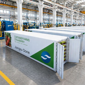 Equipo de Cultivo Hidropónico en Invernadero con Control Climático para Cultivo Comercial Automatizado de Fresas en Contenedores, de Alto Rendimiento - Product Image 6