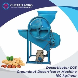Usine de décorticage avec classement Usine de séparation de noyau de décorticage efficace de qualité commerciale Chetan Agro Made in India Premi - Product Image 6