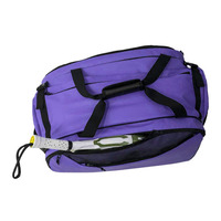 Sacs de padel pour raquette de pickleball en polyester avec logo personnalisé Sac à dos de pagaie de pickleball à bretelles réglables de grande capacité