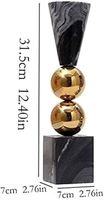 Bougeoir en pierre Fashion Wedding Exquisite Table Candlestick Party Home Decor Look simple et chic disponible au meilleur prix