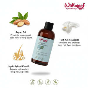 Shampoo Biologico per Cani a Pelo Lungo 200 mL RedMoringa Italia OEM PL Prodotto Premium per la Toelettatura Spray Ricaricabile - Product Image 3