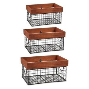 Premium Arrival <b>Baskets</b> <b>Wood</b> Boundary on Top Best Selling Beverage <b>Basket</b> Household <b>Storage</b> Uses Multifunctional <b>Basket</b> & Racks - Product Image 4
