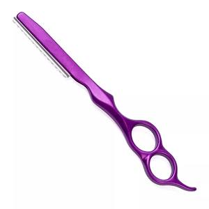 Ensemble de rasoirs à lame unique en acier inoxydable de précision de qualité professionnelle, durable, non jetable, outil de coupe de cheveux de haute qualité - Product Image 1