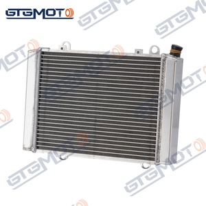 GTGMOTO Radiateur en aluminium à 3 rangées pour ATV <span class=keywords><strong>Kawasaki</strong></span> Prairie <span class=keywords><strong>650</strong></span> KVF650 4X4 US 2002 2003 - Product Image 2