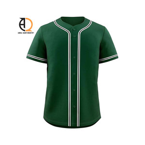 Nouveau design d'impression de maillot de baseball personnalisé, chemise de baseball pour hommes, uniforme de baseball respirant, maillot de baseball - Product Image 1