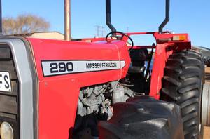 Tractor de Ruedas Massey Ferguson 290/375/385/390 4X4 Usado y Reacondicionado con Motor de 65 CV y Caja de Cambios - Product Image 6