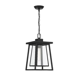 High Quality <b>Black</b> Iron Adjustable Hanging Lantern with Easy Installation Economical Dining Room Ceiling Fixture - Product Image 3