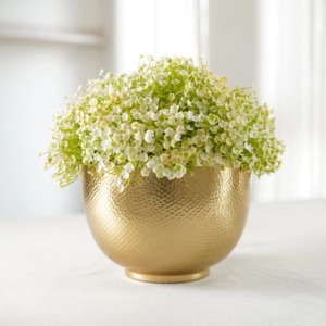 Jarrón de metal alto hecho a mano de primera calidad para hotel de oficina en casa y arreglo floral decorativo - Product Image 6