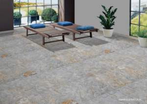 Carreaux de sol en porcelaine sculptés élégants 600x1200mm, aspect marbre de qualité supérieure, finition mate, durables, antidérapants, en brique réfractaire pour l'intérieur - Product Image 3