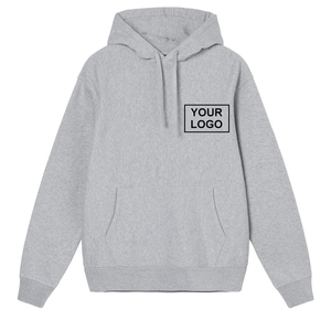 Sweat-shirt unisexe à capuche en molleton 100% coton, nouvelle conception 2025, couleurs unies, broderie, personnalisation élégante - Product Image 3