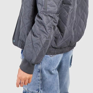 Customized Logo Printing High Quality Full Sleeves <b>Women</b> Bomber <b>Jacket</b> New Arrival Street Wear Ladies Bomber <b>Jackets</b> - Product Image 5