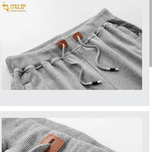 Pantalones cortos unisex de 100% algodón con forro polar, de secado rápido, hechos a medida, con su propio diseño, transpirables, de estilo informal, con estampado sólido para hombres y mujeres - Product Image 5