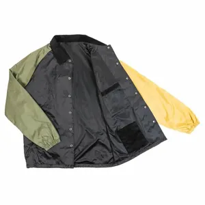 OEM उच्च गुणवत्ता कस्टम लोगो रिक्त खेल Mens जैकेट Windbreaker जैकेट सस्ते कीमत के लिए कोच जैकेट पुरुषों