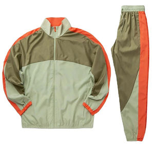 Ensemble veste et pantalon à la mode sur mesure Ensemble coupe-vent de rue Nouveau design personnalisé de survêtements coupe-vent pour hommes - Product Image 6