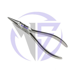 Meilleures ventes, pinces à bec plat orthodontiques en acier chirurgical Wenquar, instruments les plus vendus - Product Image 3